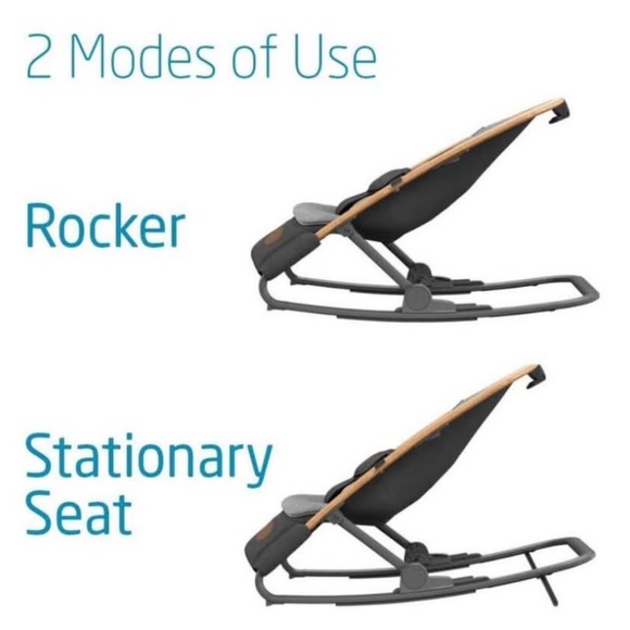 Chicco Gray Baby Rocker - Picture 4 of 4